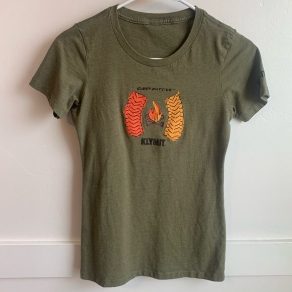Klymit Green Sleep Outside Short Sleeve Shirt - Picture 1 of 5